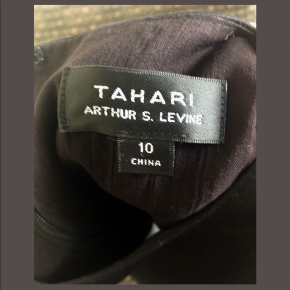 Tahari by Arthur S. Levine’s Cotton Colorblock Dress - Picture 3 of 12